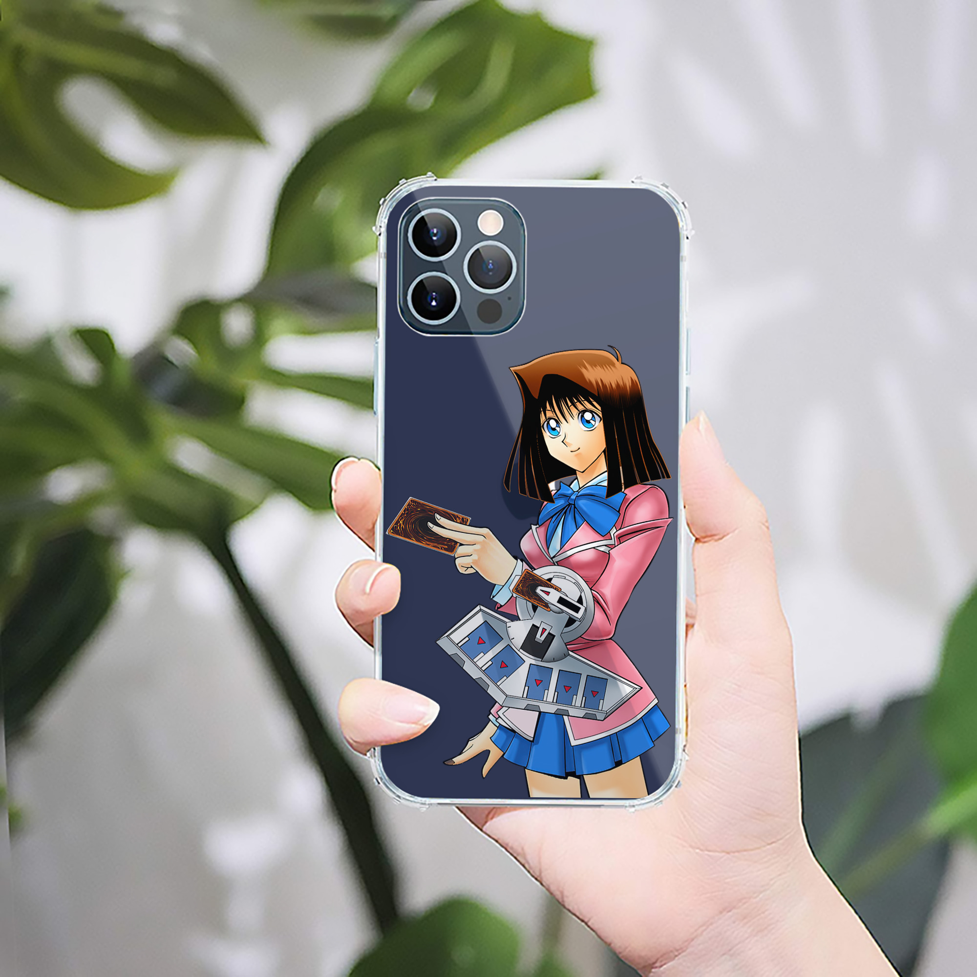 （画像用） 遊☆戯☆王 Yu-Gi-Oh! 【iPhone 12シリーズ対応】透明スマホケース（クリアソフトケース）